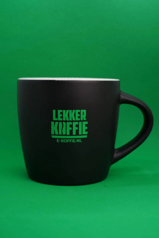 Lekker Koffie Kubek 350ml czarny